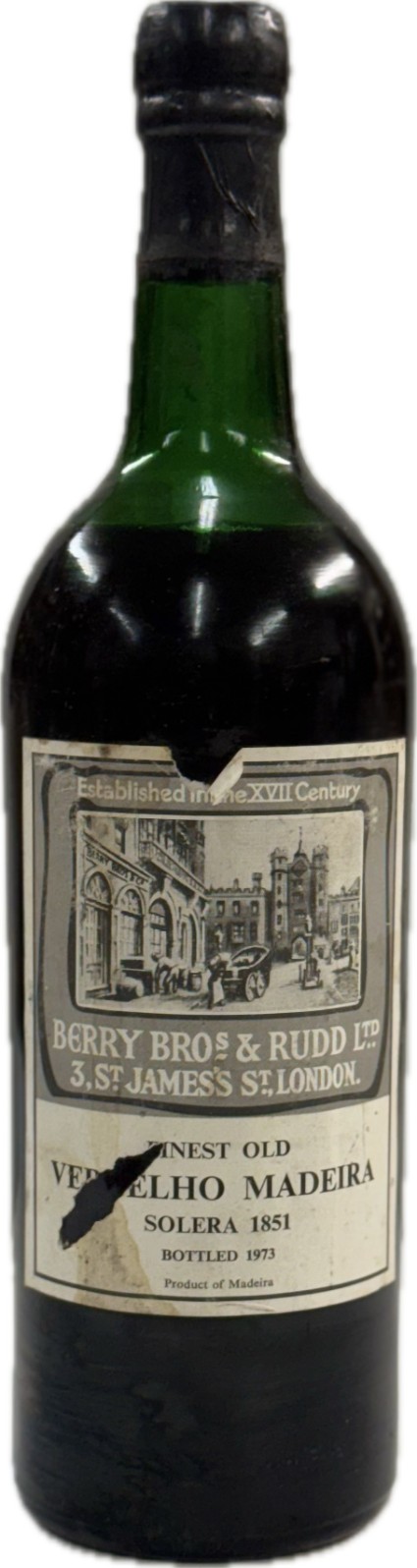 Madeira 1851 Berry Brothers & Rudd, Verdelho Solera Madeira 1851