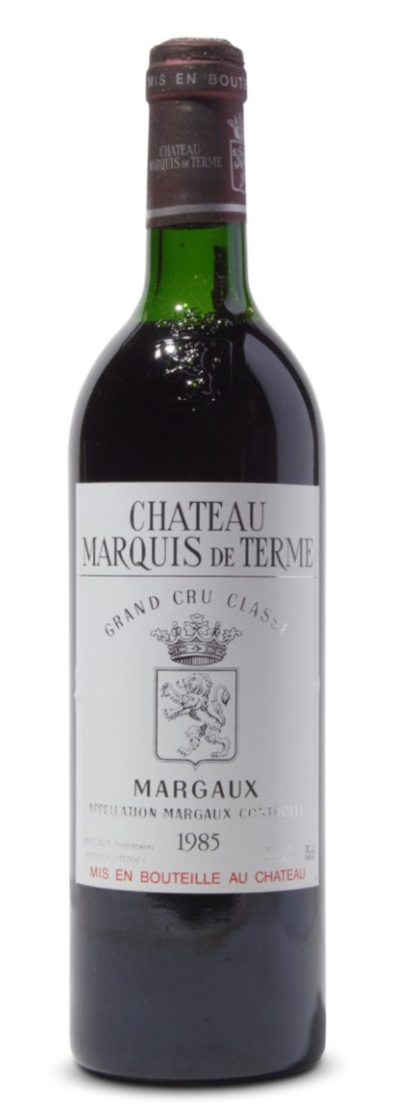 Chateau Marquis de Terme 1985 Margaux, 4th Growth Classification