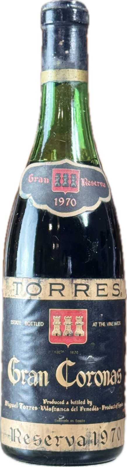 Familia Torres 1970 Coronas Gran Reserva, Catalonia | Vintage Wine