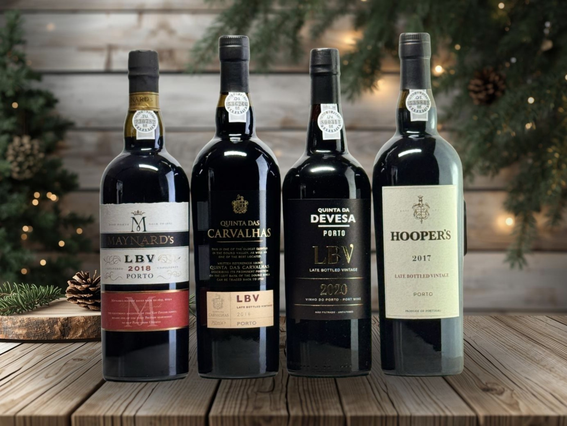 andwang popupノベルティ Exclusive Late Bottled Vintage Port Selection Four bottle of Late