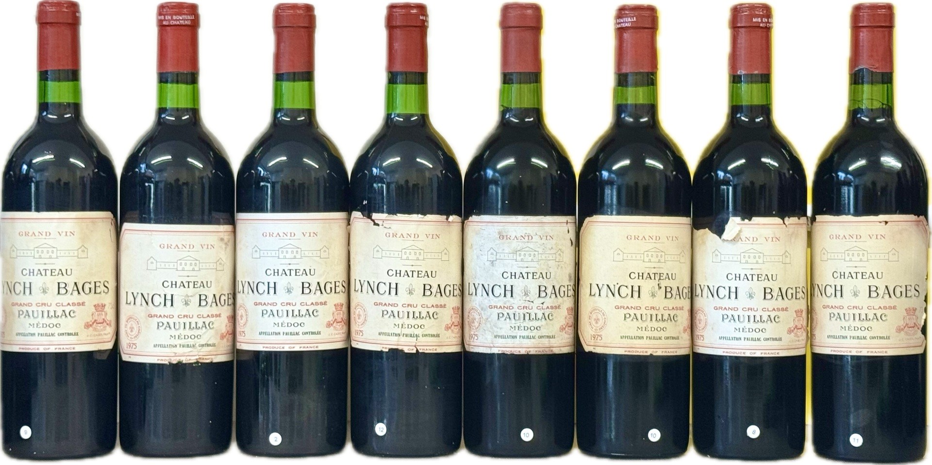 Chateau Lynch-Bages 1975 Pauillac, 5th Growth Classification