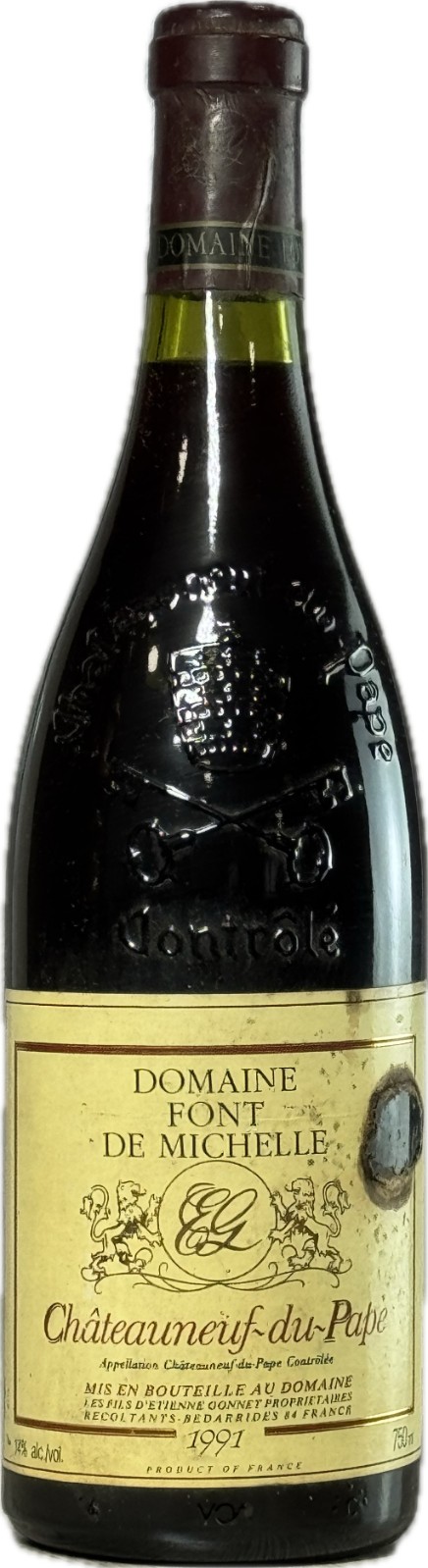 Châteauneuf-du-Pape 1991 Domaine Font de Michelle | Vintage Wine
