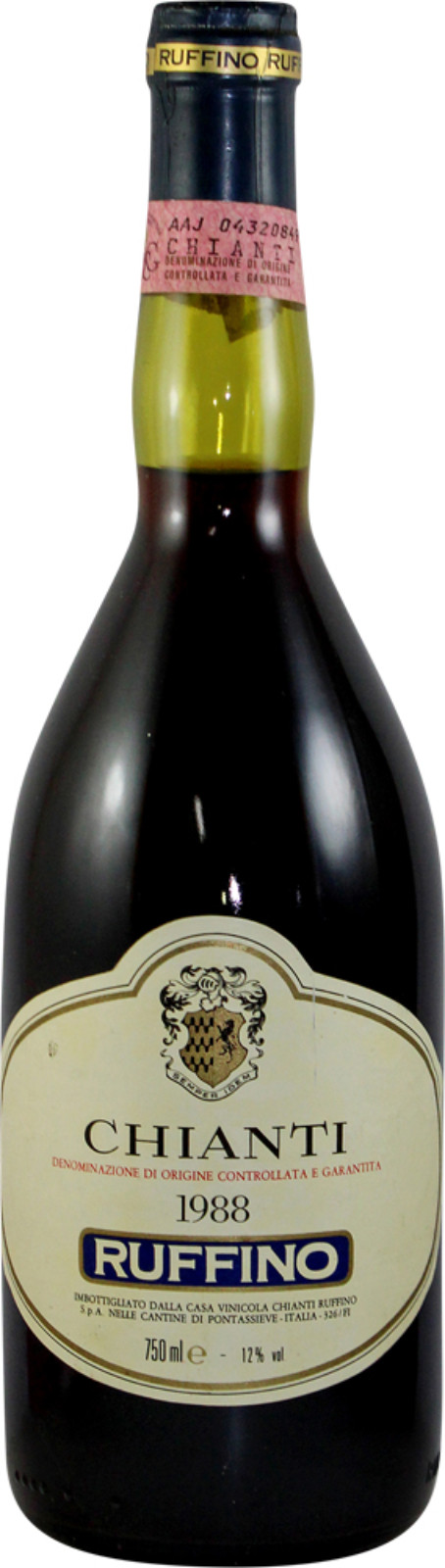 Chianti, Red Wine , 1988 | Vintage Wine and Port