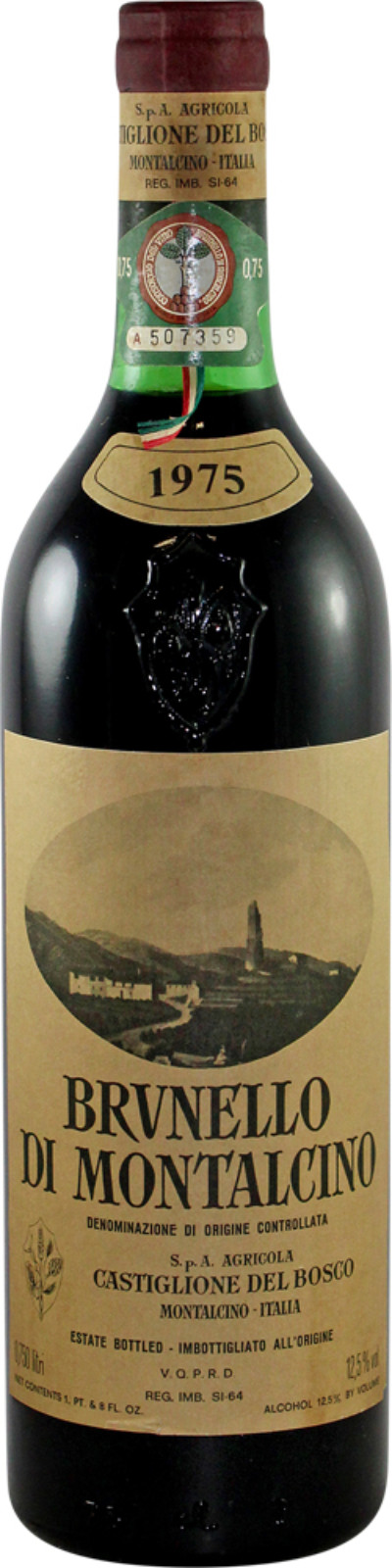 Brunello di Montalcino, Red Wine , 1975 | Vintage Wine and Port