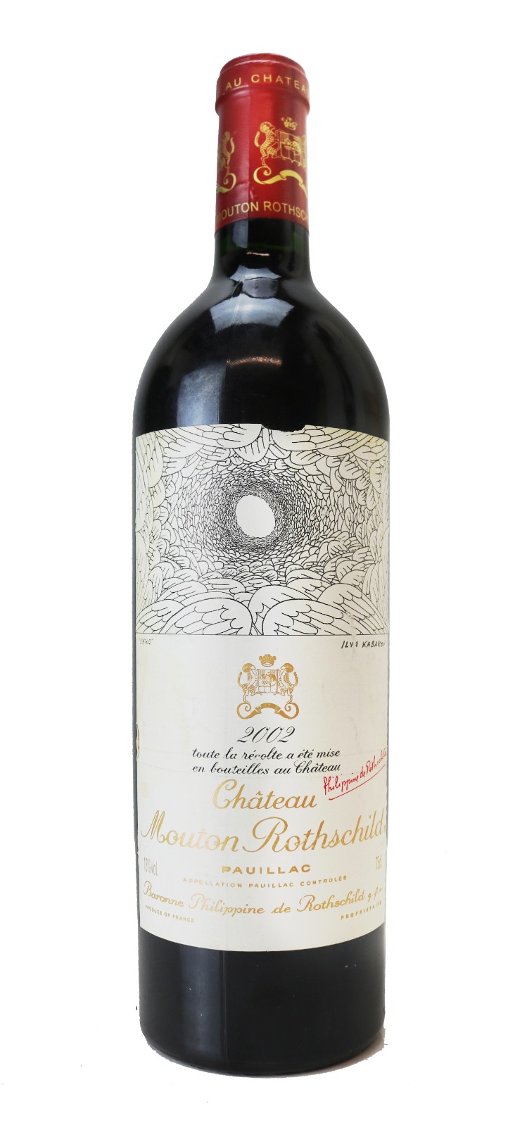 ワイン Chateau Mouton Rothschild 2002 Mouton-Rothschild, 2002, 75 cl - Winklerweine exklusiv bei