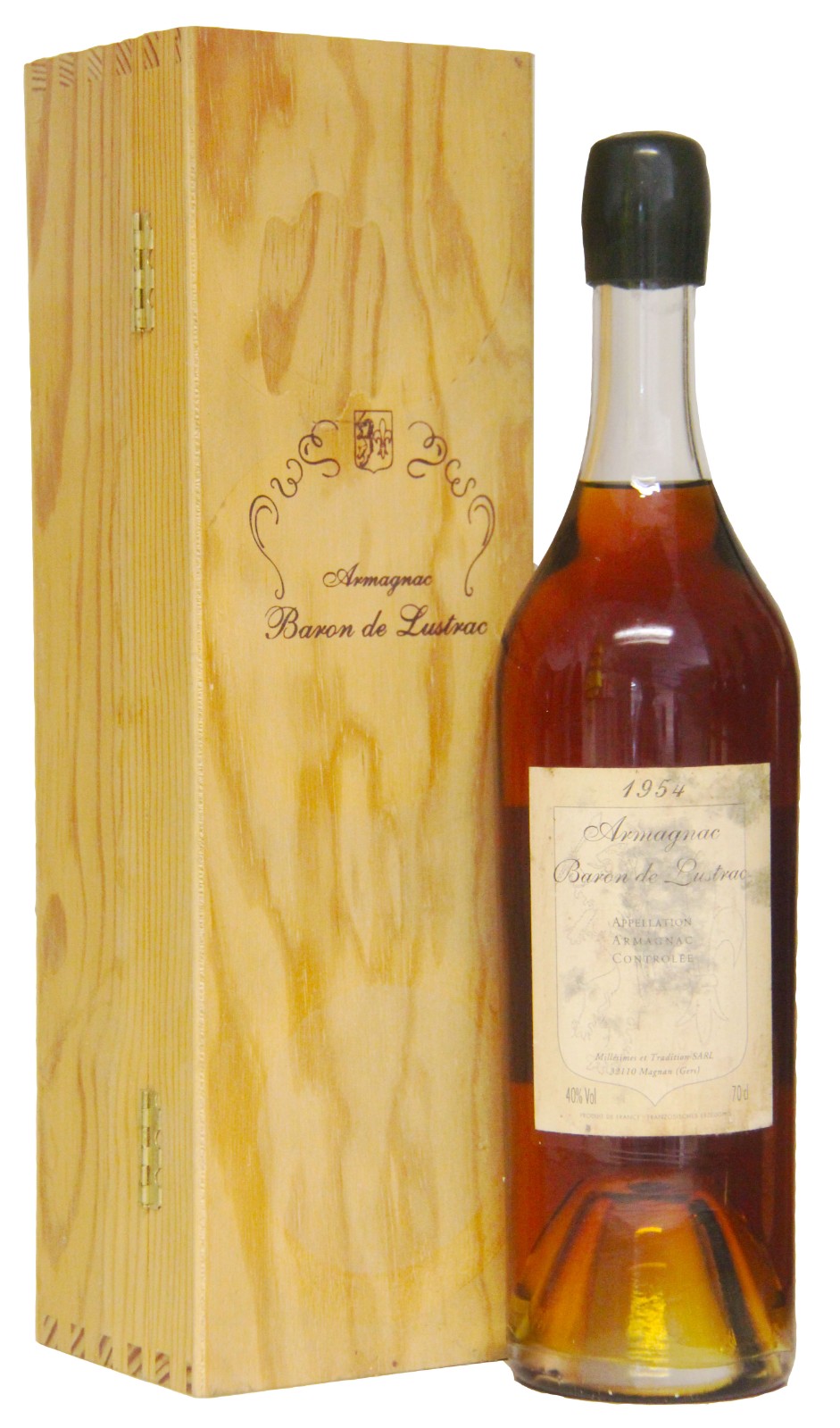 Baron de Lustrac, Armagnac, 1954 | Vintage Wine and Port