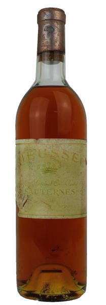 Chateau Rieussec, 1969