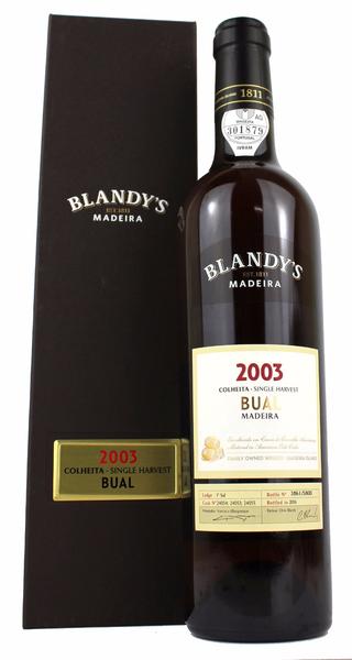 Blandys Madeira, 2003