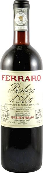 Barbera d'Asti, 1996