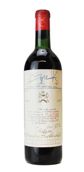 Chateau Mouton Rothschild , 1962