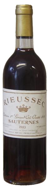 Chateau Rieussec, 1983