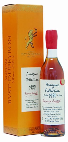   Ryst Dupeyron Armagnac, 1980