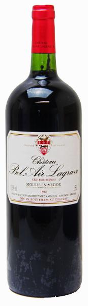 Chateau Bel-Air Lagrave , 1981