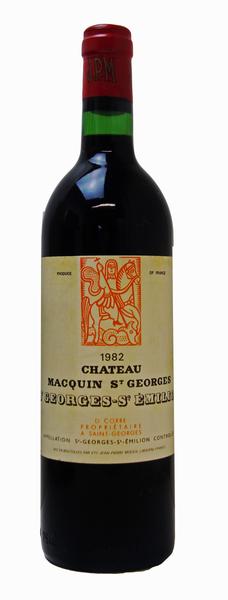 Chateau Macquin St- Georges, 1982