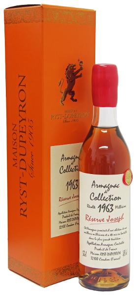   Ryst Dupeyron Armagnac, 1963