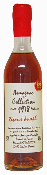   Ryst Dupeyron Armagnac, 1978