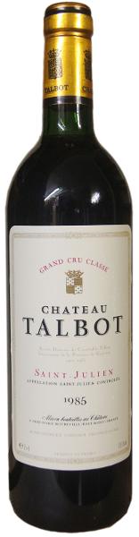 Chateau Talbot, 1985