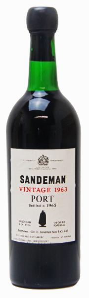 Sandeman Vintage Port, 1963