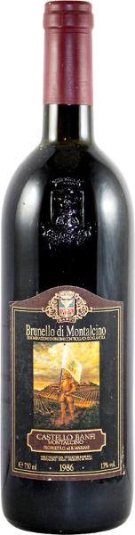 Brunello di Montalcino, 1986