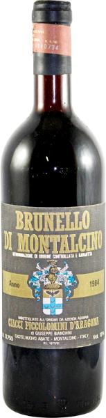 Brunello di Montalcino, 1984