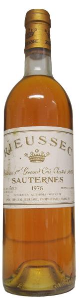 Chateau Rieussec, 1978