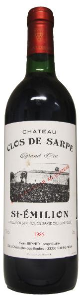 Chateau Clos de Sarpe , 1985