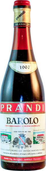  Barolo Prandi, 1967