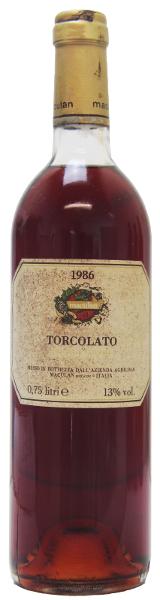 Torcolato, 1986