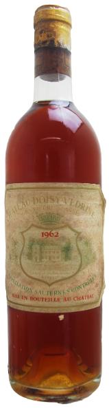 Chateau Doisy-Vedrines, 1962