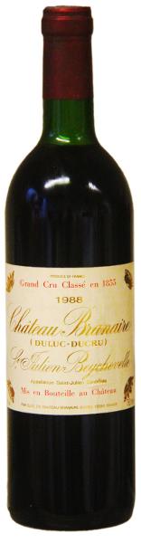 Chateau Branaire-Ducru , 1988