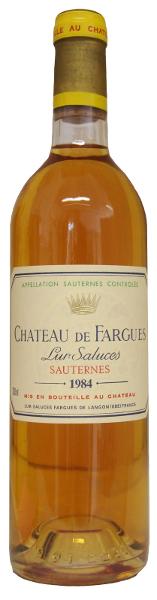 Chateau de Fargues, 1984