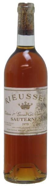 Chateau Rieussec, 1978