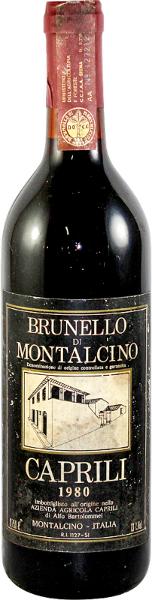 Brunello di Montalcino, 1980