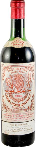 Chateau Pichon-Longueville, Baron, 1964