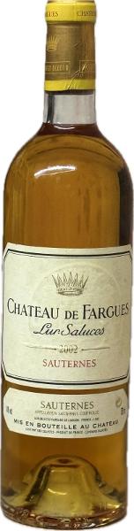 Chateau de Fargues, 2002