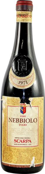 Nebbiolo D'Alba, 1971