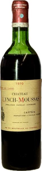 Chateau Lynch Moussas , 1970