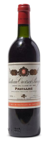 Chateau Croizet Bages, 1979