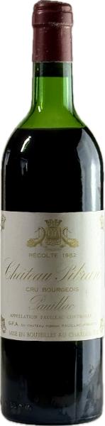 Chateau Pibran, 1982