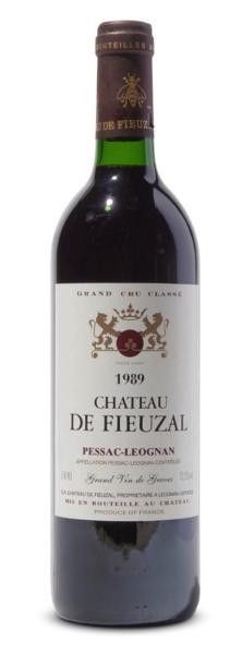 Chateau de Fieuzal, 1989