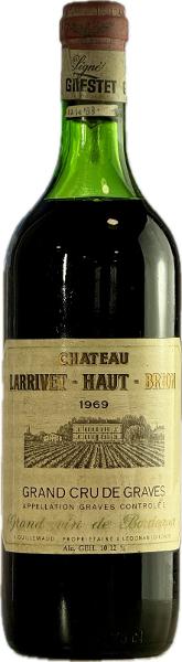 Chateau Larrivet Haut-Brion, 1969