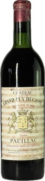 Chateau Grand Puy Ducasse, 1966