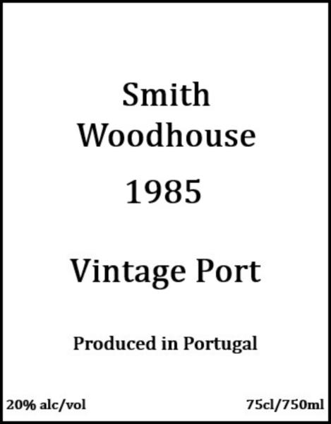 Smith Woodhouse , 1985