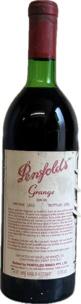 Penfolds Grange , 1982