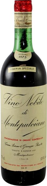 Nobile di Montepulciano, 1975