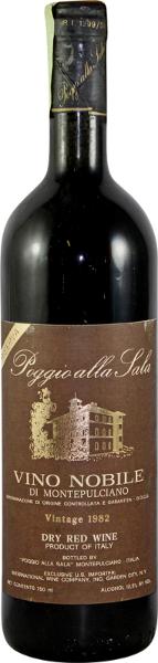 Nobile di Montepulciano, 1982