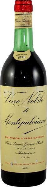 Nobile di Montepulciano, 1978