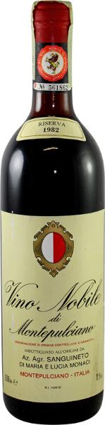 Nobile di Montepulciano, 1982