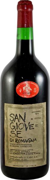 Sangiovese di Romagna, 1971