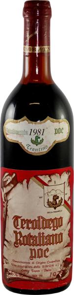 Teroldego Rotaliano, 1981